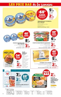 Promo Conserve de thon dans le catalogue Super U du moment à la page 8