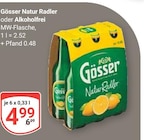 Natur Radler im Angebot bei GLOBUS in Halle Natur Radler Angebote von Gösser bei GLOBUS Halle für 4,99 €
