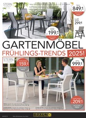 Aktueller BRAUN Möbel-Center Prospekt mit Esstisch, "GARTENMÖBEL FRÜHLINGS-TRENDS", Seite 10