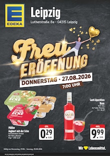 Aktueller EDEKA Leipzig Prospekt EDEKA Prospekt Leipzig "Wir lieben Lebensmittel!" mit 42 Seiten