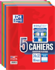 LOT DE 5 CAHIERS POLYPRO EASYBOOK 24X32 OXFORD - OXFORD - Auchan Hypermarché à Saint-Étienne LOT DE 5 CAHIERS POLYPRO EASYBOOK 24X32 OXFORD - OXFORD en promo chez Auchan Hypermarché Saint-Étienne à 8,70 €