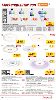 LED-Lampe im toom Baumarkt Prospekt "Respekt, wer's selber macht." mit 20 Seiten (Dortmund)