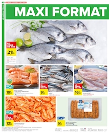 Offre Poisson pané dans le catalogue Carrefour du moment à la page 18