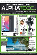 ALPHATECC. Prospekt für Stuttgart mit 12 Seiten ALPHATECC. Prospekt für Stuttgart: "DIE MACHEN‘S EINFACH", 12 Seiten, 03.08.2020 - 08.08.2020