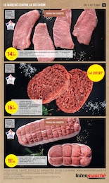 Prix et réduction Rôti de veau dans le prospectus Intermarché en cours Offre Rôti de veau dans le catalogue Intermarché du moment à la page 11