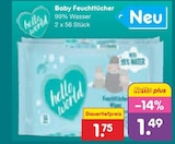 Baby Feuchttücher von Hello World im aktuellen Netto Marken-Discount Prospekt