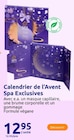 Calendrier de l'avent spa exclusives en promo chez Action Issy-les-Moulineaux à 12,95 €