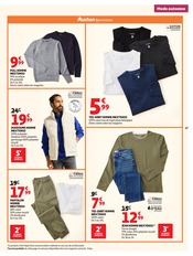 Promos Manteau Homme dans le catalogue "LE GOÛT DU RÉCONFORT" de Auchan Hypermarché Manteau Homme en promo dans le catalogue Auchan Hypermarché à la page 47