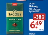 Krönung Angebote von Jacobs bei ALDI SÜD Straubing für 6,49 €