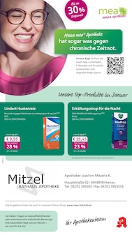 mea - meine apotheke Prospekt Unsere Januar-Angebote mit 4 Seiten
