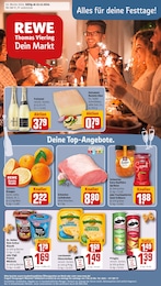 REWE Prospekt "Dein Markt", 18 Seiten, 23.12.2024 - 28.12.2024