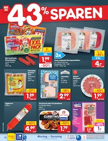 Fleisch im Netto Marken-Discount Prospekt "Aktuelle Angebote" mit 66 Seiten (Magdeburg)