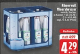 Aktuelles Mineralwasser Angebot bei EDEKA in Duisburg ab 4,29 €