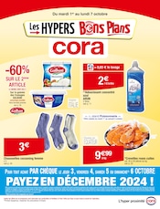 Catalogue Supermarchés Cora en cours à Beaumont et alentours, "Les HYPERS Bons Plans", 38 pages, 01/10/2024 - 07/10/2024