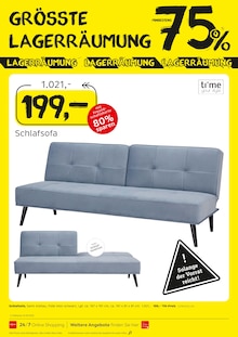 Couch im XXXLutz Möbelhäuser Prospekt "GRÖSSTE LAGERRÄUMUNG" mit 14 Seiten (Moers)