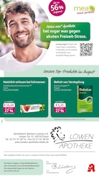mea - meine apotheke Prospekt für Essen mit 4 Seiten mea - meine apotheke Prospekt für Essen: "Unsere August-Angebote", 4 Seiten, 01.08.2026 - 31.08.2026
