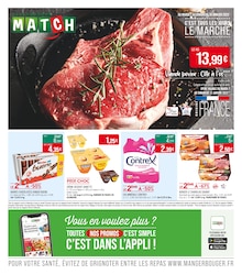 Prospectus Supermarchés Match de la semaine "C'EST TOUS LES JOURS LE MARCHÉ" avec 1 pages, valide du 07/01/2025 au 19/01/2025 pour Rambervillers et alentours