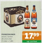 Premium Weissbier Angebote von Franziskaner bei Getränke A-Z Neubrandenburg für 17,99 €