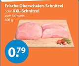 Frische Oberschalen-Schnitzel im V-Markt Prospekt Frische Oberschalen-Schnitzel von im aktuellen V-Markt Prospekt für 0,79 €