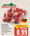 Gulasch gemischt von Bauern Gut im aktuellen E center Prospekt