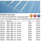 Aktuelles PLEXIGLAS Resist AAA Angebot bei Holz Possling in Berlin ab 135,24 €