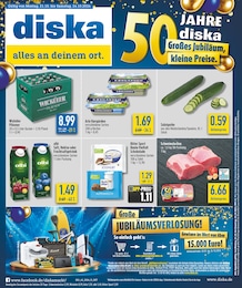 Aktueller diska Discounter Prospekt für Königswartha: Alles günstig. Alles da. Alles an Deinem Ort. mit 12} Seiten, 21.10.2024 - 26.10.2024