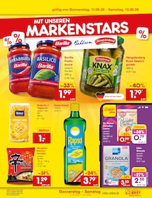 Nudeln im aktuellen Netto Marken-Discount Prospekt (Ludwigshafen (Rhein)) Nudeln im Netto Marken-Discount Prospekt "Aktuelle Angebote" mit 67 Seiten (Ludwigshafen (Rhein))