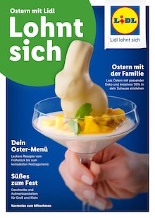 Lidl Prospekt Ostern mit Lidl lohnt sich mit 44 Seiten