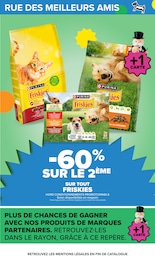 Prix et réduction Friskies dans le prospectus Carrefour en cours Offre Friskies dans le catalogue Carrefour du moment à la page 57