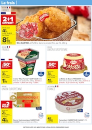 Prix et réduction Babybel dans le prospectus Carrefour en cours Offre Babybel dans le catalogue Carrefour du moment à la page 38