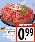 EDEKA Merenberg - Hackfleisch gemischt Angebot im Prospekt Hackfleisch gemischt bei EDEKA im Merenberg Prospekt für 0,99 €