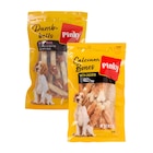 Bâtonnets à mâcher pour chien Pinky Duck Dumbbells - Action en promo chez Action Bâtonnets à mâcher pour chien Pinky Duck Dumbbells - Action dans le catalogue Action