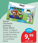 Geschenkpackung Super Mario von Signal für 9,99 € bei budni im Angebot Geschenkpackung Super Mario von Signal im aktuellen budni Prospekt