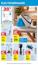 Aspirateur en promo dans le catalogue Carrefour à la page 53