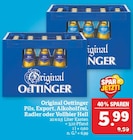 Aktuelles Original Oettinger Pils, Export, Alkoholfrei, Radler oder Vollbier Hell Angebot bei Marktkauf in Schwabach ab 5,99 €