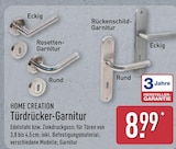 Türdrücker-Garnitur Eckig Rosetten-Garnitur von Home Creation im aktuellen ALDI Nord Prospekt