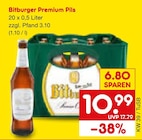 Aktuelles Premium Pils Angebot bei Netto Marken-Discount in Rottenburg (Neckar) ab 10,99 €