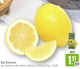 Bio Zitronen Angebote bei E center Stuttgart für 1,11 €