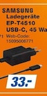Ladegeräte EP-T4510 USB-C Angebote von Samsung bei expert Straubing für 33,00 €