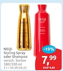 Styling Spray im Angebot bei budni in Buchholz Styling Spray Angebote von NEQI bei budni Buchholz für 7,99 €