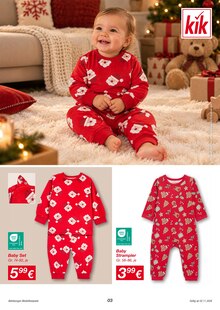 Babykleidung im KiK Prospekt "WEIHNACHTEN STEHT UNS ALLEN." mit 19 Seiten (Gelsenkirchen)