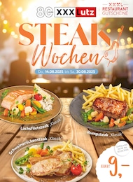 Aktueller XXXLutz Möbelhäuser Prospekt, "STEAK Wochen", mit Angeboten der Woche, gültig von 14.08.2025 bis 14.08.2025
