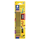 8 crayons graphite + 1 gomme + 1 taille crayon - STAEDTLER en promo chez Carrefour Villiers-sur-Marne à 1,73 €