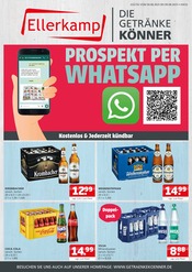 Aktueller Getränke Ellerkamp Prospekt mit Coca Cola, "DIE GETRÄNKEKÖNNER", Seite 1