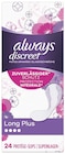 Le 2ème à -67% sur la gamme serviettes et protèges-slips incontinence Always Discreet - Always Discreet en promo chez Supermarchés Match Le 2ème à -67% sur la gamme serviettes et protèges-slips incontinence Always Discreet - Always Discreet dans le catalogue Supermarchés Match