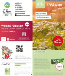 Aktueller LINDA Premiumapotheke Apotheken Prospekt für Mücke: Aktuelle Angebote mit 3} Seiten, 01.09.2025 - 30.09.2025