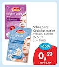 Gesichtsmaske Kollagen Boost von Schaebens im aktuellen budni Prospekt