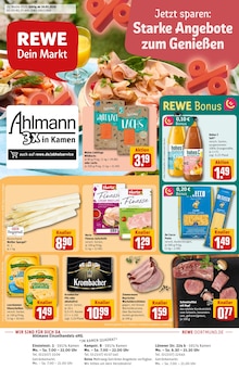 Krombacher im aktuellen REWE Prospekt (Kamen) Krombacher im REWE Prospekt "Dein Markt" mit 31 Seiten (Kamen)
