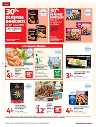 Prix et réduction Fruits surgelés dans le prospectus Auchan Hypermarché en cours Offre Fruits surgelés dans le catalogue Auchan Hypermarché du moment à la page 6
