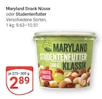 Snack Nüsse von Maryland im aktuellen GLOBUS Prospekt